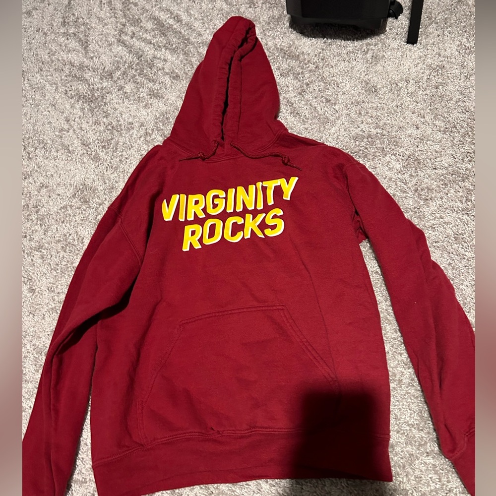 Virginity rocks hoodie